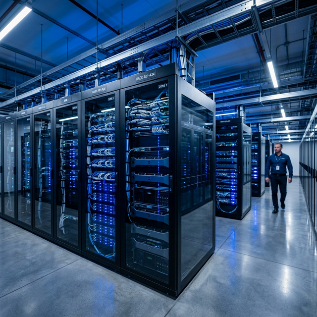 Data Center Server Room