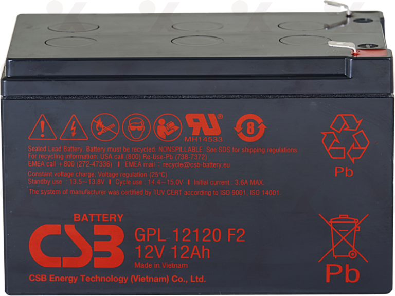 GPL 系列 - 長壽命備援型鉛酸蓄電池