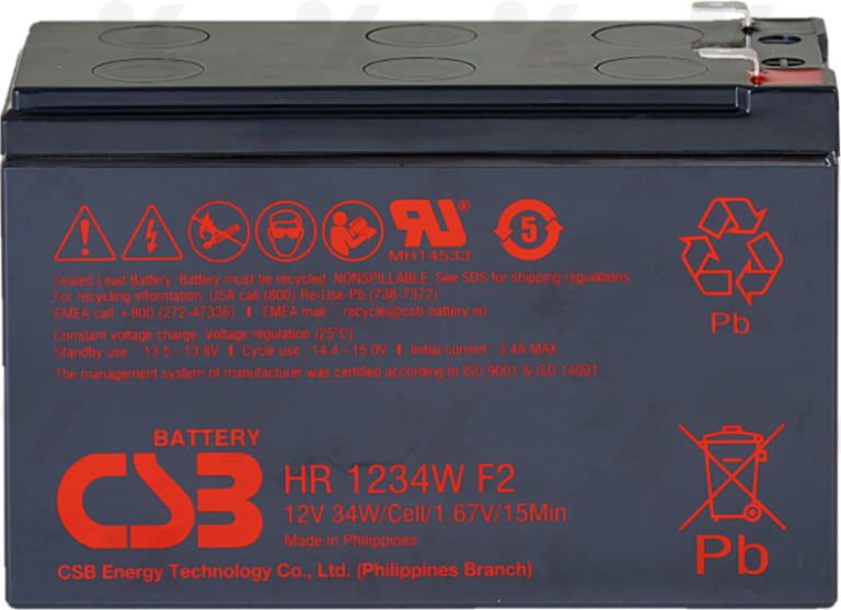 HR 系列 - 高效率高率放電蓄電池