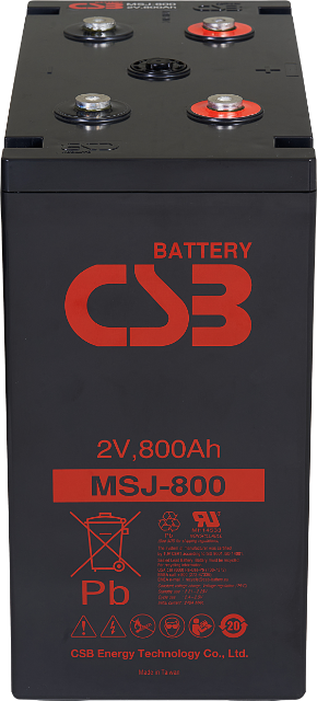MSJ 系列 - 工業級大容量 2V 備能蓄電池